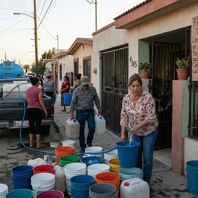 Falta de agua en Col. Buenos Aires